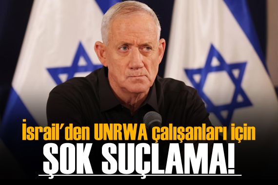 İsrail den UNRWA çalışanları için şok suçlama!