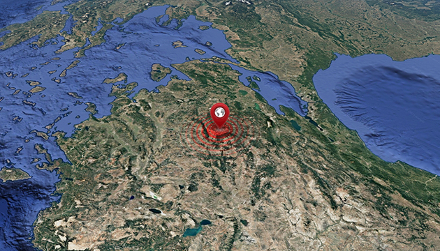 Kütahya da korkutan deprem