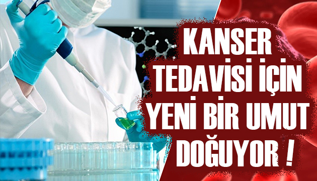 Kanser tedavisi için yeni bir umut doğuyor!