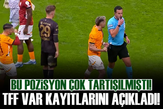 Süper Lig de 16. haftanın VAR kayıtları açıklandı