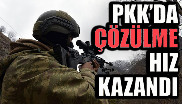 PKK da çözülme hız kazandı