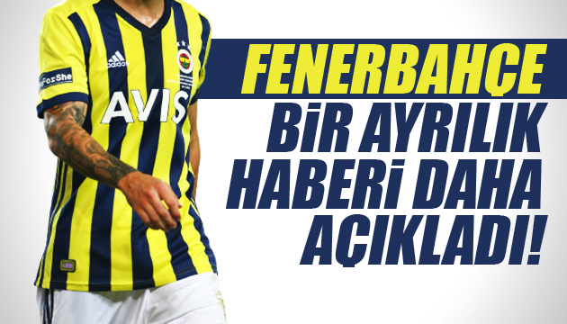 Fenerbahçe, Perotti ile yollarını ayırdı