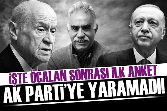 PKK elebaşı Öcalan ın çağrısı sonrası ilk anket sonucu şaşırttı!