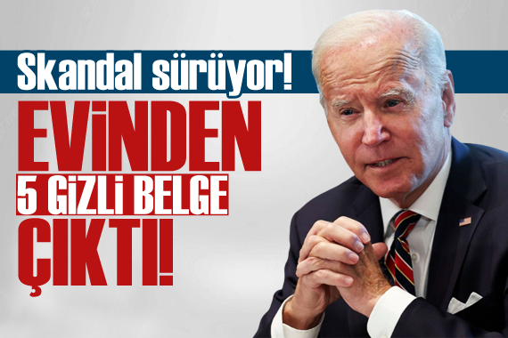 Biden skandalı sürüyor! Evinden 5 gizli belge daha çıktı