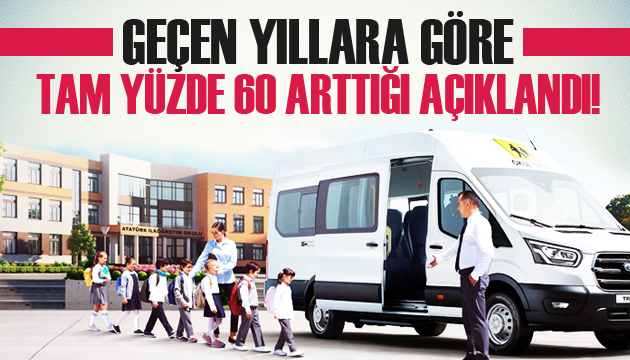 Geçen yıllara göre korsan servisler yüzde 60 arttı