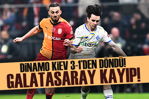 Galatasaray, Avrupa da kayıp!