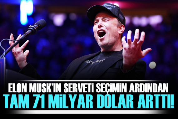 Elon Musk ın serveti bir haftada 71 milyar dolar arttı!