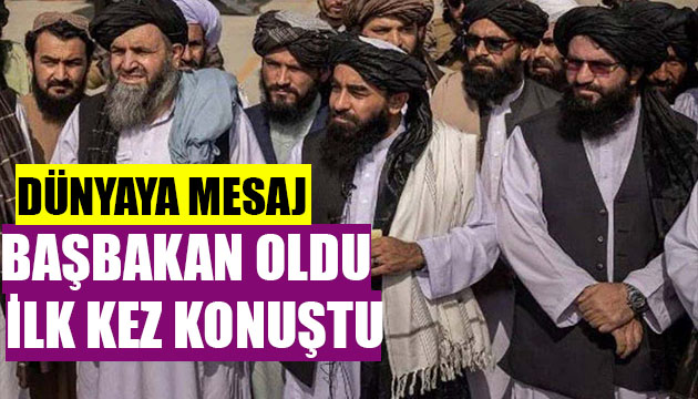 Başbakan oldu ilk kez konuştu! Dünyaya mesaj verdi