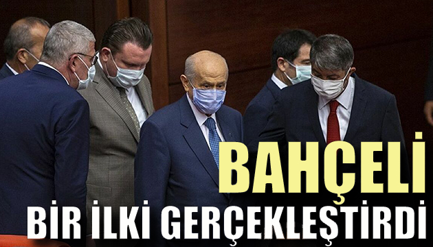 Bahçeli den beklenmedik hareket