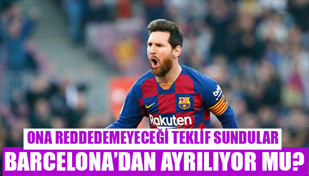 Messi Barcelona da kalacak mı?