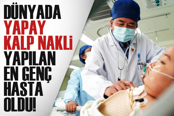 7 yaşındaki hasta, dünyada yapay kalp nakli yapılan en genç kişi oldu