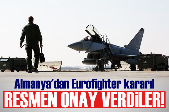 Almanya dan son dakika Eurofighter kararı!