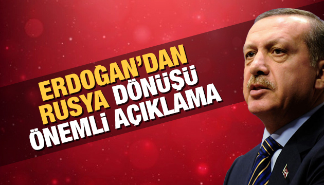 Erdoğan dan ateşkes sonrası açıklama