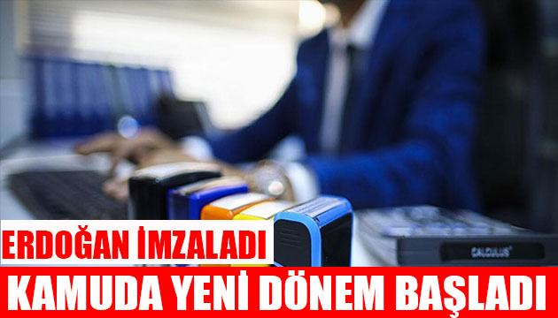 Erdoğan imzaladı! Artık başlıyor