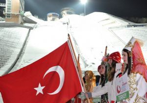Erzurum da Snowboard Heyecanı