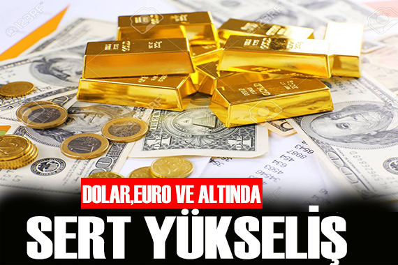 Dolar, euro ve altında yükseliş