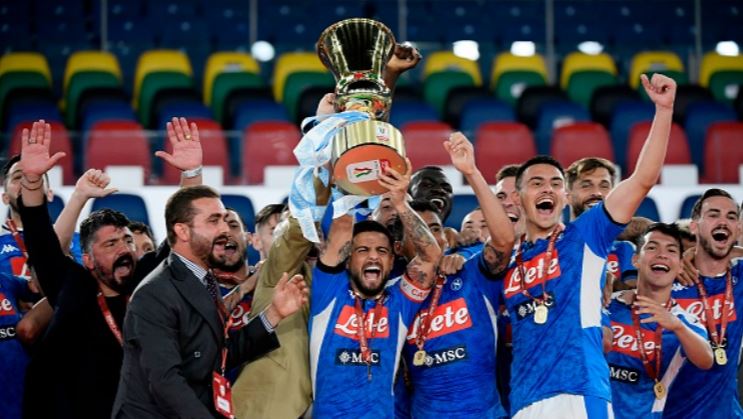 İtalya Kupası 6. kez Napoli nin!