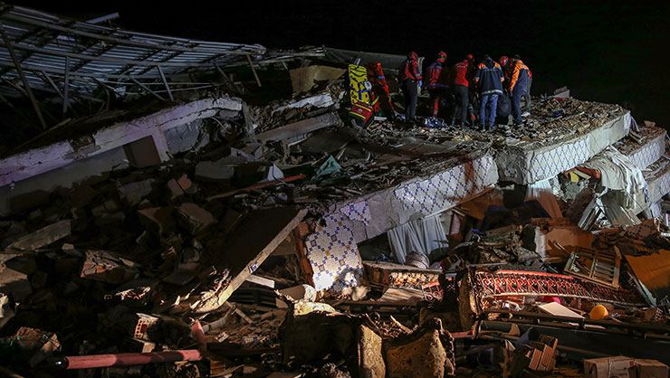 Elazığ da 5.1 büyüklüğünde bir artçı deprem daha meydana geldi