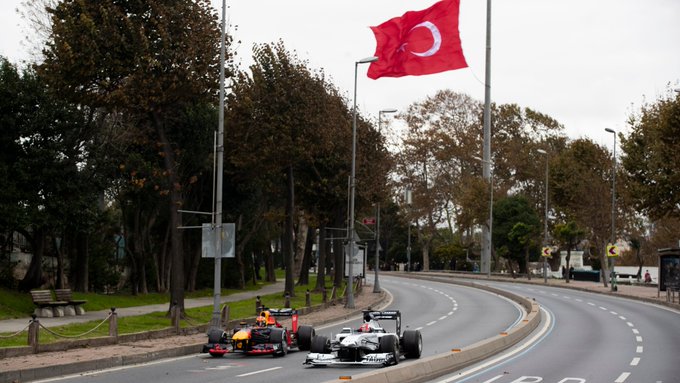 Formula 1 den İstanbul paylaşımı