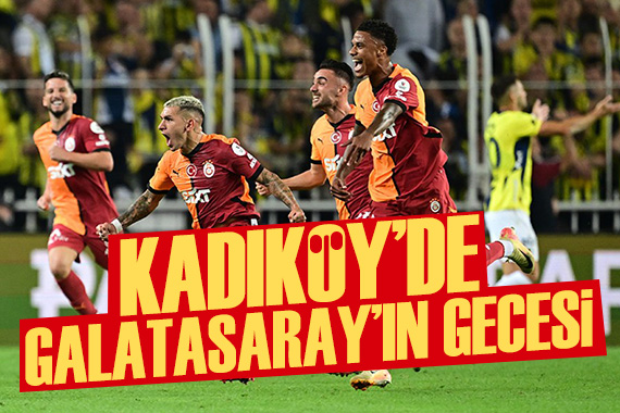 Kadıköy de kazanan Galatasaray!