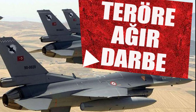 Kuzey Irak ta teröre darbe