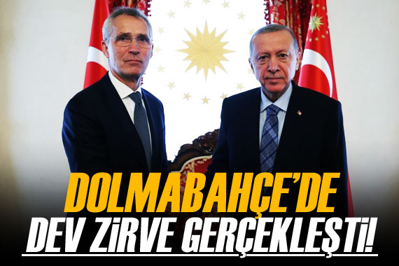 Cumhurbaşkanı Erdoğan, NATO Genel Sekreteri Stoltenberg i kabul etti