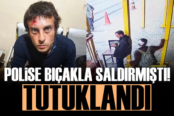 İstiklal Caddesi nde polise bıçakla saldıran şüpheli tutuklandı