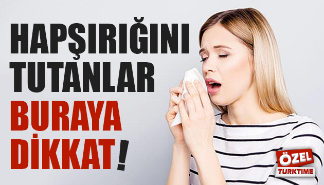 Hapşırığı tutmak tehlikeli mi?