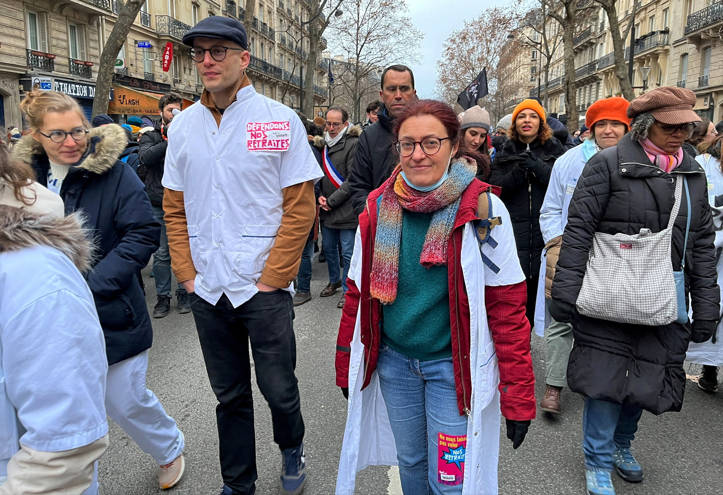 Fransa da emeklilik reformu protesto edildi