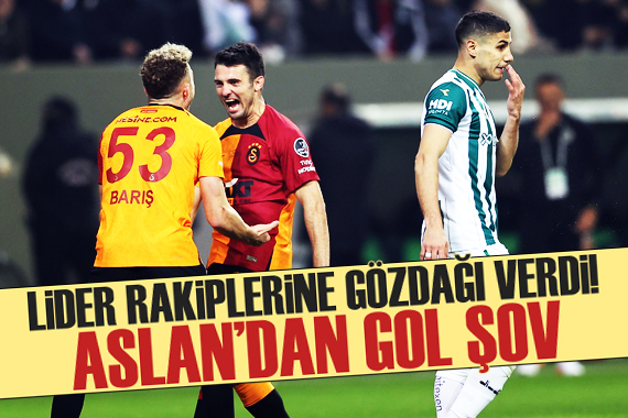 Galatasaray dan Giresun da gol şov!