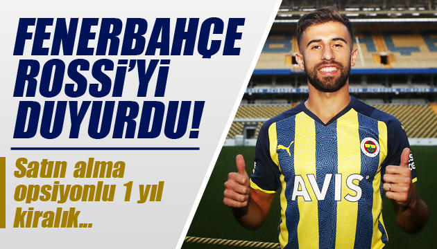 Diego Rossi resmen Fenerbahçe de