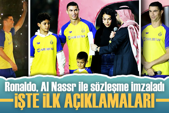 Cristiano Ronaldo, Al Nassr ile sözleşme imzaladı