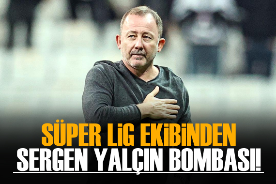 Antalyaspor dan Sergen Yalçın bombası!