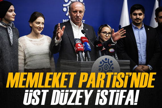 Memleket Partisi’nde üst düzey istifa