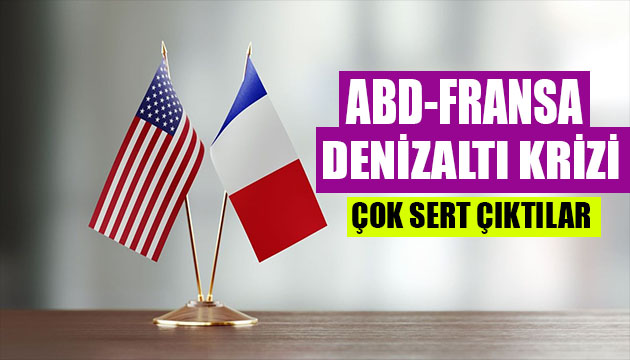 Fransa dan ABD ye denizaltı tepkisi