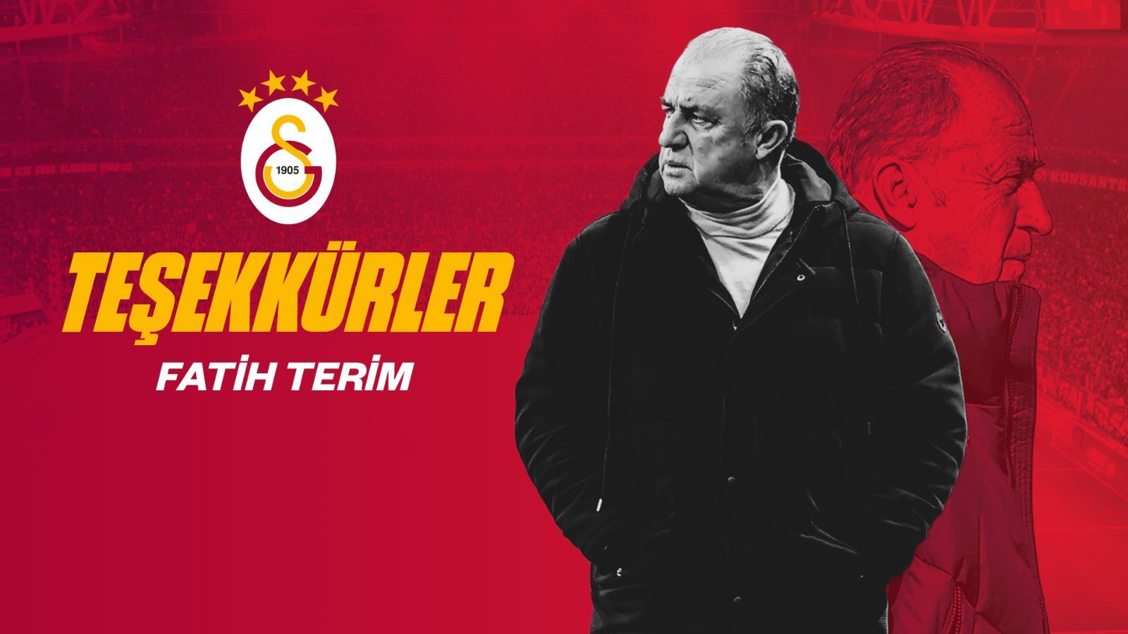 Galatasaray dan Fatih Terim paylaşımı!