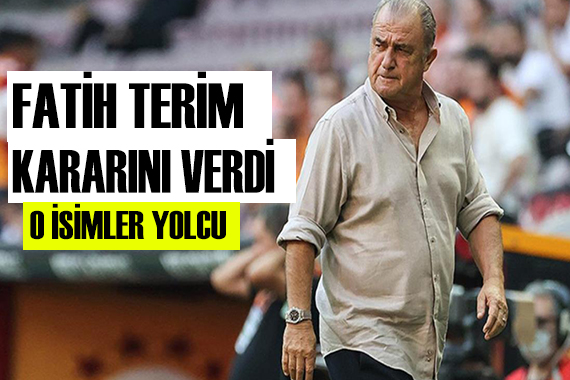 Fatih Terim kararını verdi! O isimlerin biletini kesti