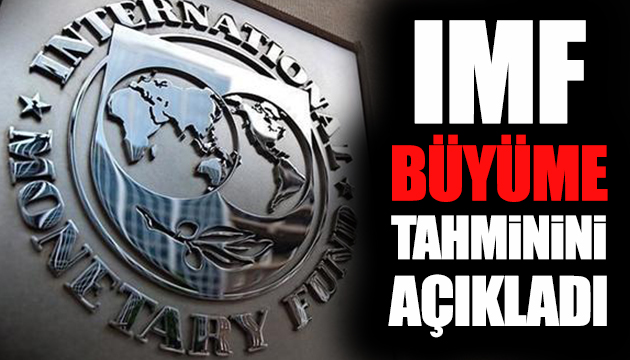 IMF büyüme tahminini açıkladı