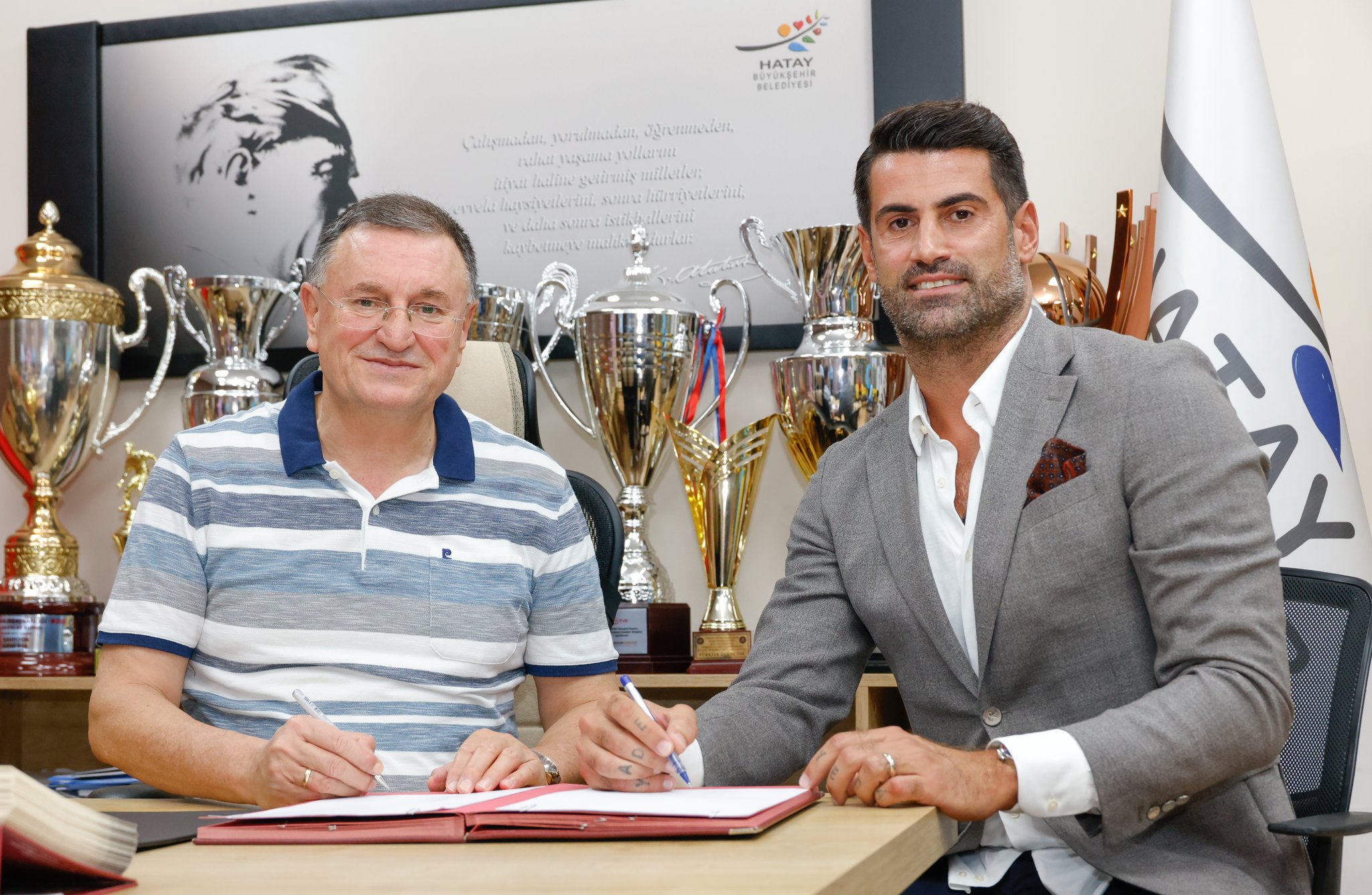 Volkan Demirel, Hatayspor un yeni teknik direktörü oldu