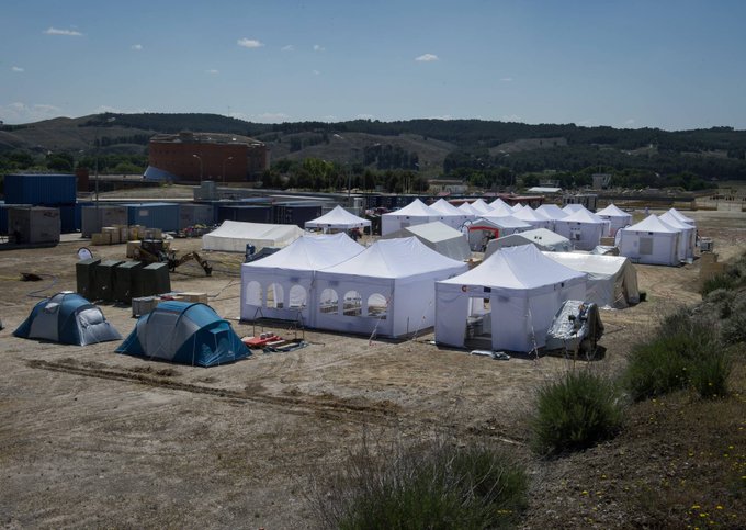 İspanya, depremden etkilenen bölgelerde sağlık tesisi kuracak