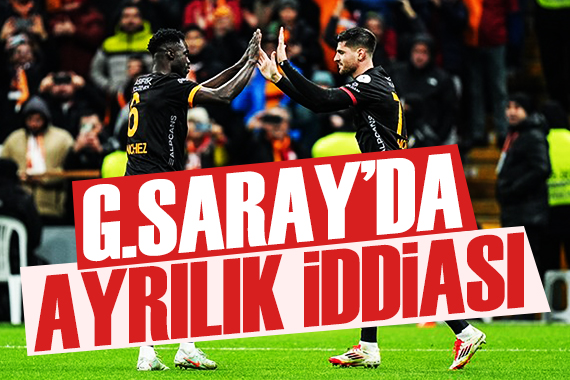 Galatasaray da ayrılık iddiası