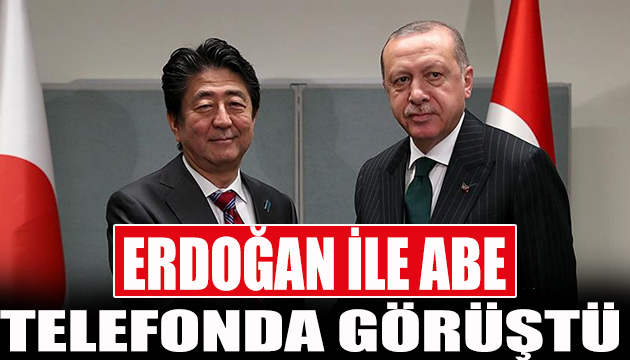 Erdoğan Japonya Başbakanı ile görüştü