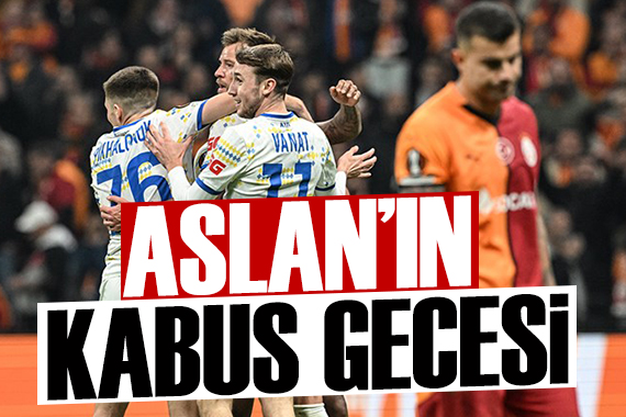 Aslan ın kabus gecesi | Spor basını ne yazdı?