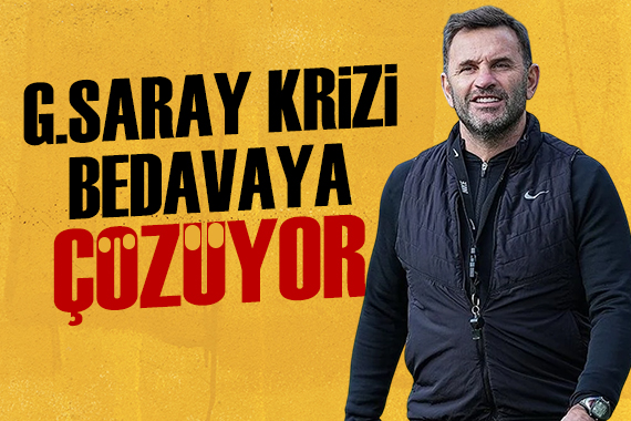 Galatasaray dan bedavaya kriz çözümü: Okan Buruk istedi!