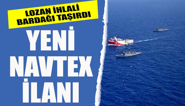 Yeni Navtex ilan edildi