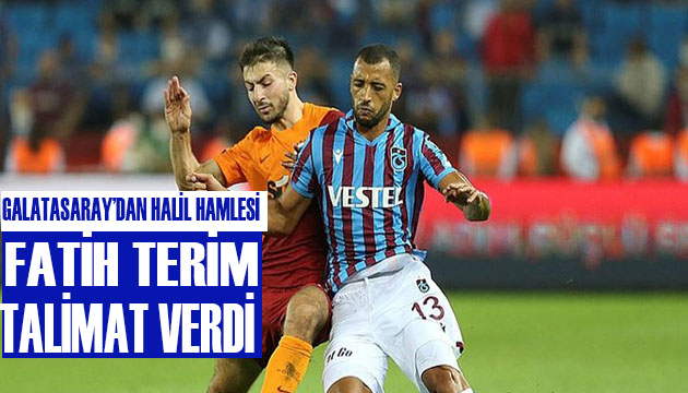 Galatasaray dan Halil Dervişoğlu hamlesi