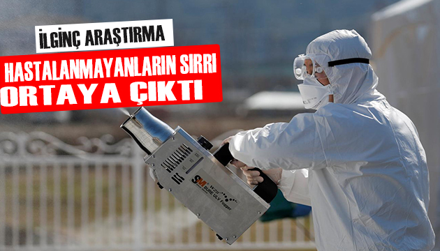 Hastalanmayanların sırrı ortaya çıktı!