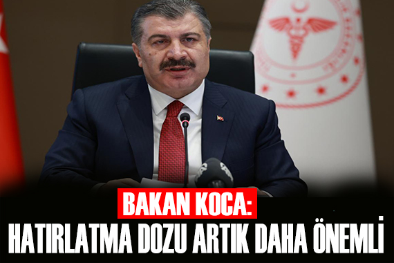 Bakan Koca dan Omicron açıklaması!