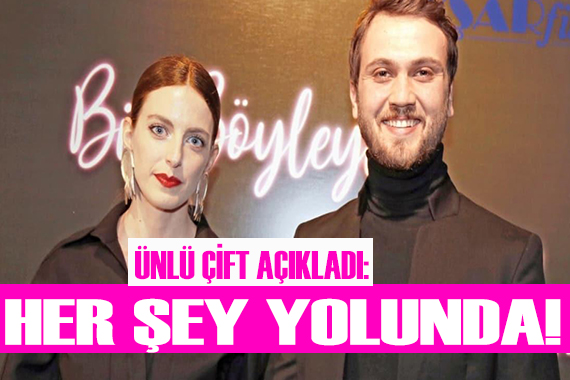 Bige Önal ve Aras Bulut İynemli den mesaj: Her şey yolunda