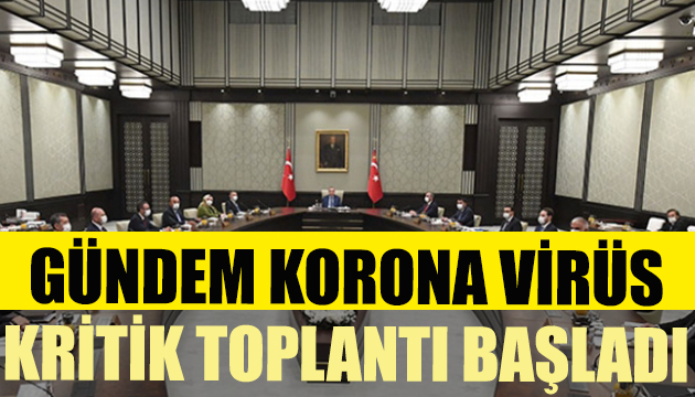 Kabine toplantısı başladı